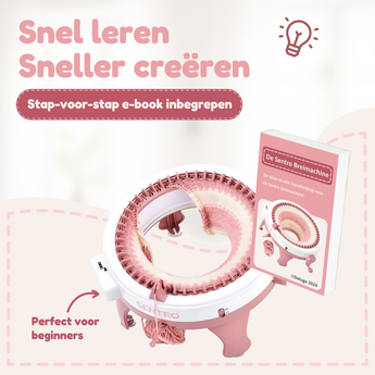 XIZHIYO Breimachine 32 naalden, met naaldschikapparaat slim weefgetouw breien, dubbele breimachineset voor volwassenen of kinderen (32 XIZHIYO Breimachine 32 naalden, met naaldschikapparaat slim weefgetouw breien, dubbele breimachineset voor volwassenen of kinderen (32
